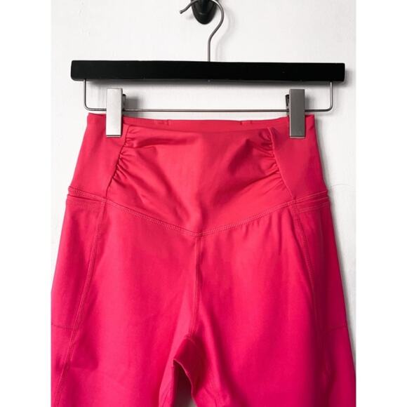 Free People Pink Breathe Easy Leggings - Picture 6 of 9